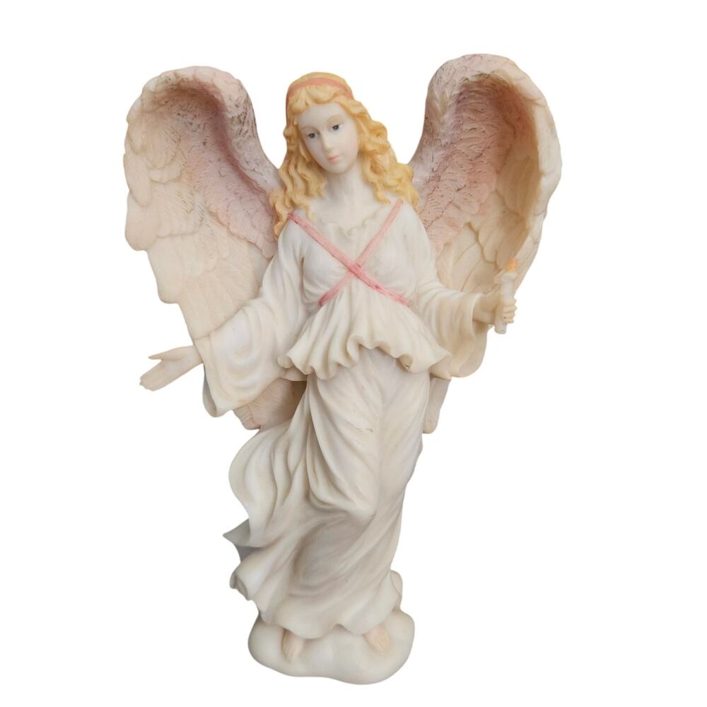 Seraphim Classics Priscilla Believe Angel Figurine Roman Pink Wings